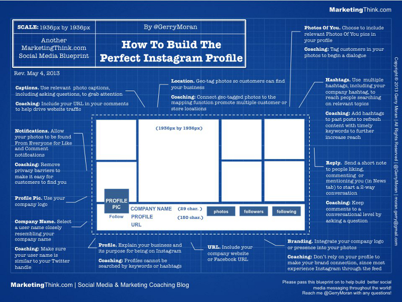 Instagram Profile Optimization Guide and Cheat Sheet