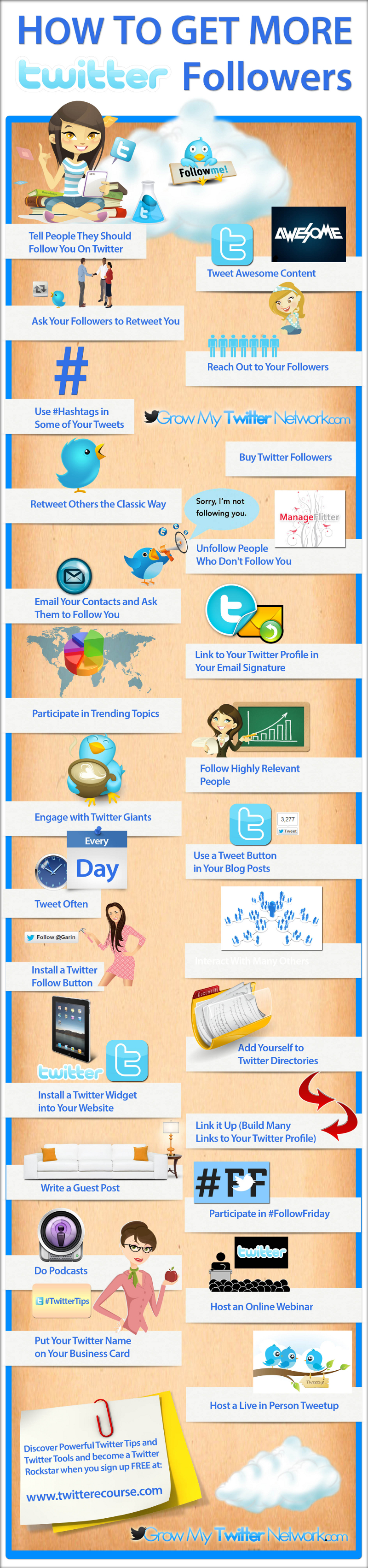 26 Tips on Getting More Followers on Twitter