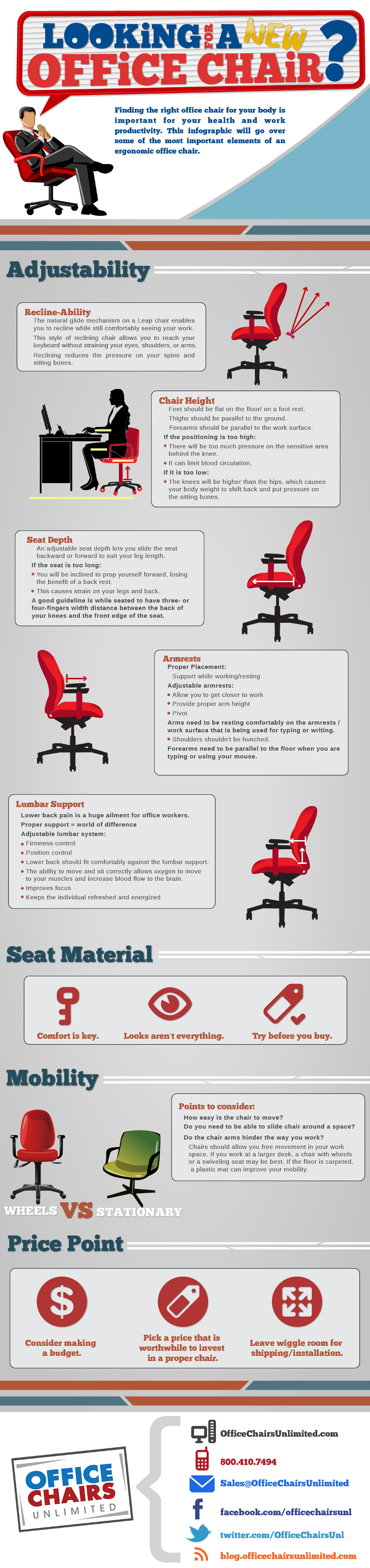 how to choose the right office chair for you