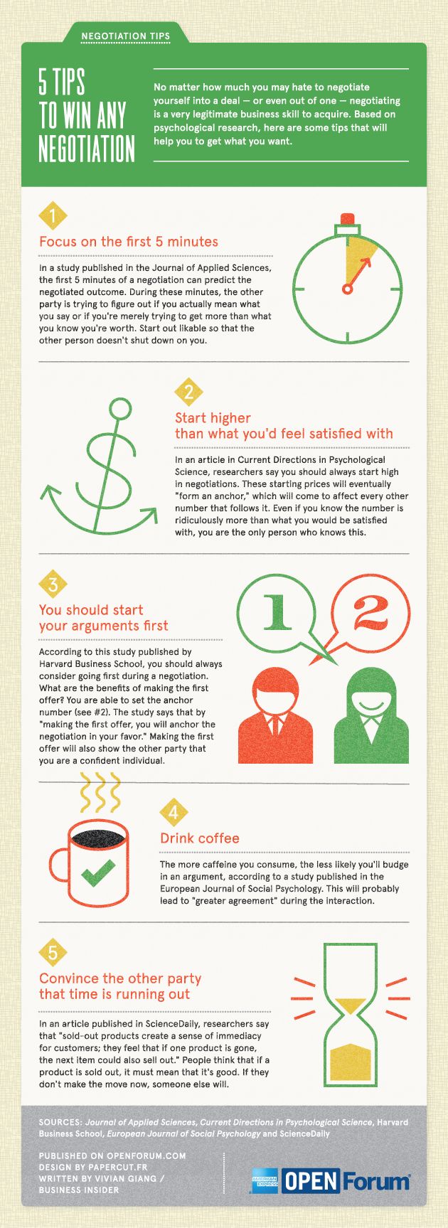 5 Tips to Win Any Negotiation