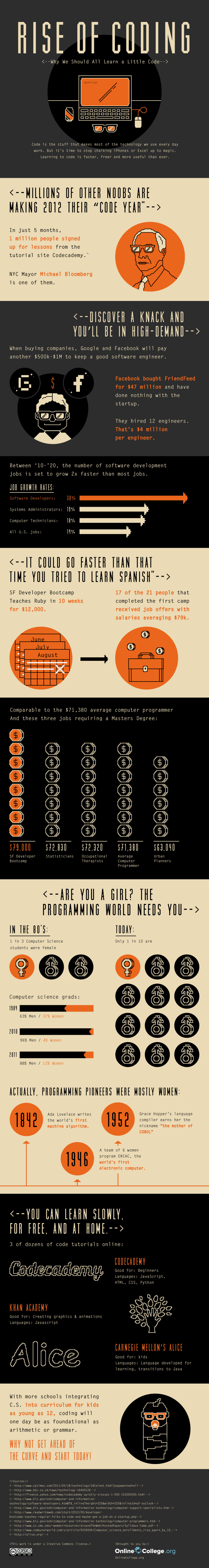 Code Developer Industry Statistics