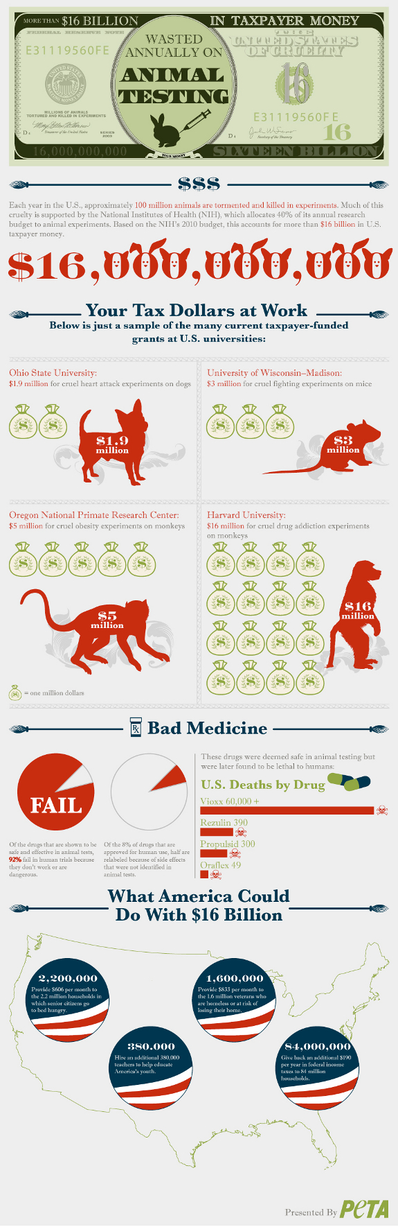 animal testing facts