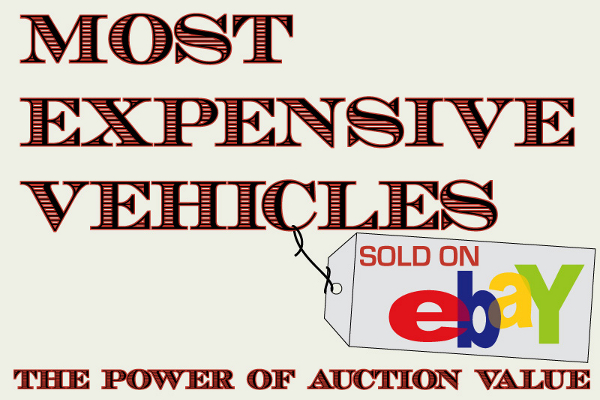 Most Expensive Car Ever Sold at an eBay Auction