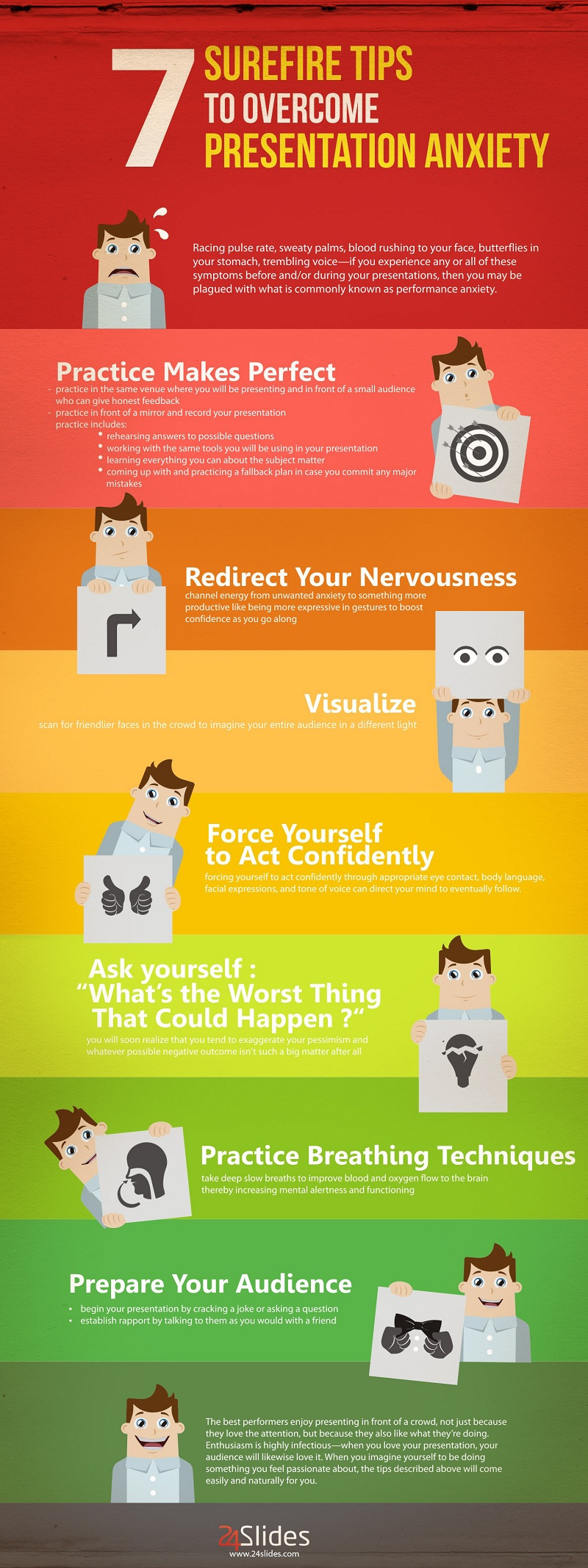 tips for managing presentation anxiety