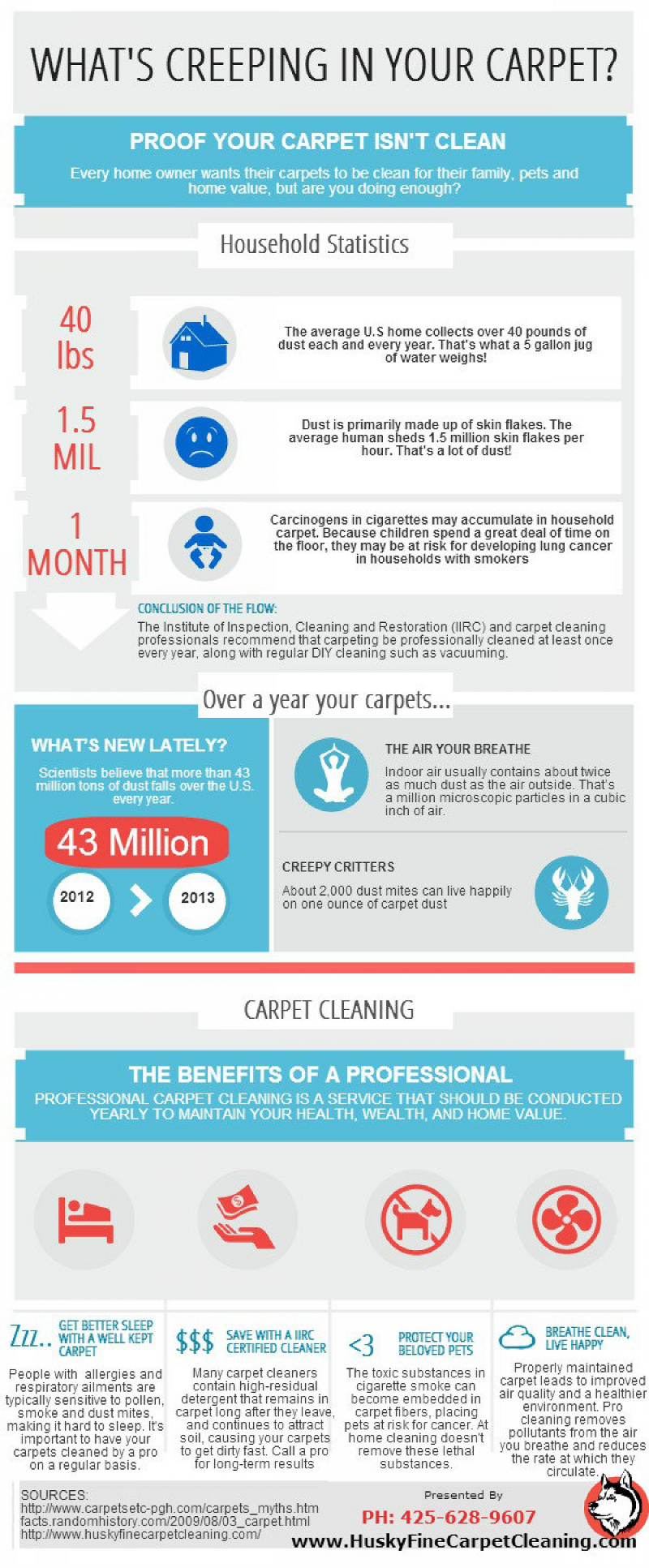 Interesting Carpet Care Facts