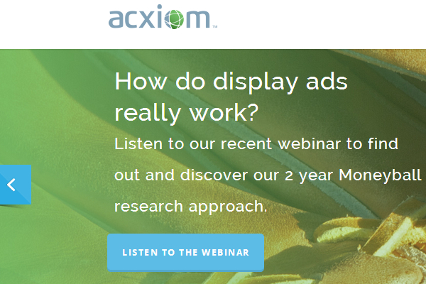 The Top 5 Acxiom Competitors