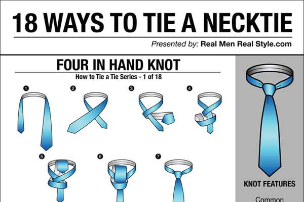 unique ways to tie a tie