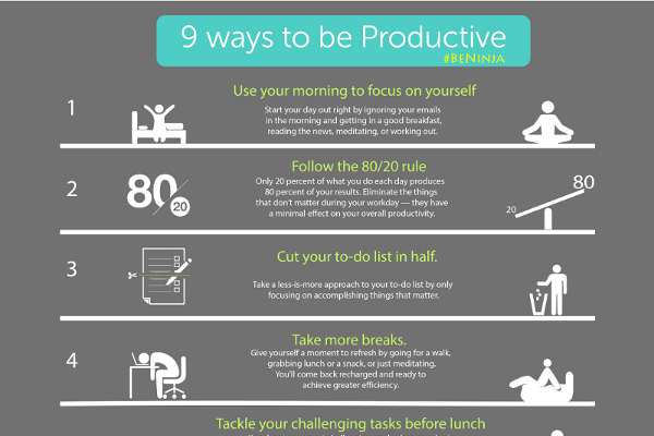 9 Ways to Increase Your Productivity