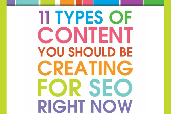 11 Best Types of Content for SEO