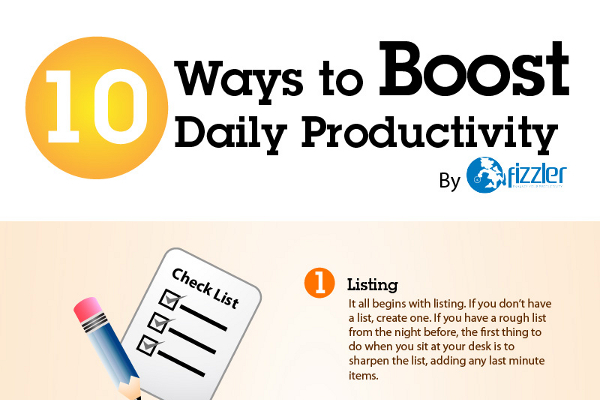 10 Great Ways to Increase Your Productivity