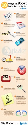 10 Great Ways to Increase Your Productivity - BrandonGaille.com