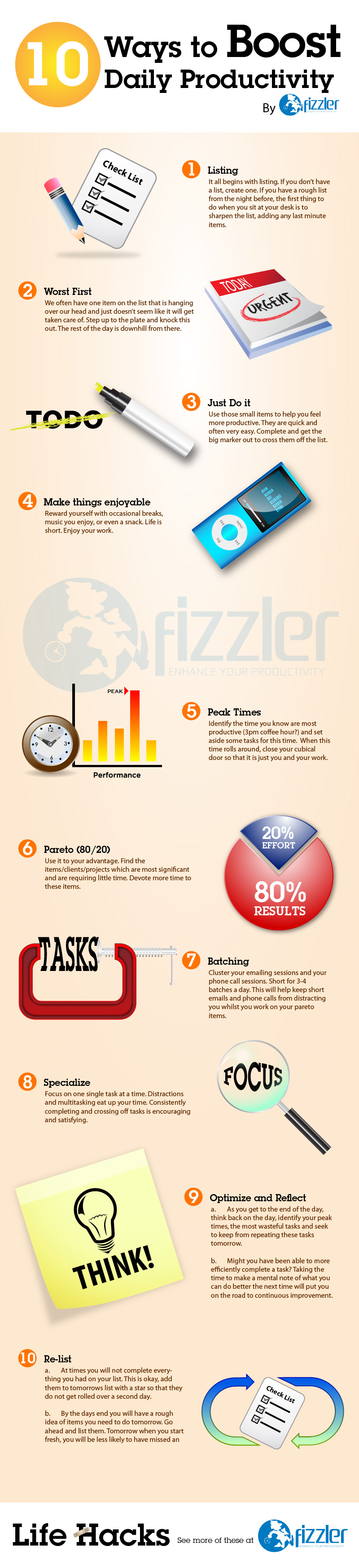 10 Great Ways To Increase Your Productivity BrandonGaille