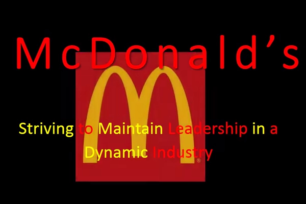 Understanding the Mcdonalds Business Model