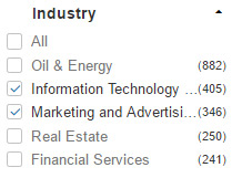 linkedin-search-industry