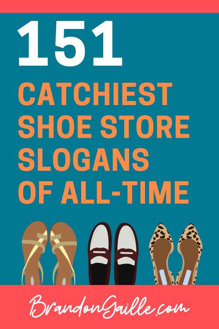 Catchy Shoe Slogans - Infoupdate.org