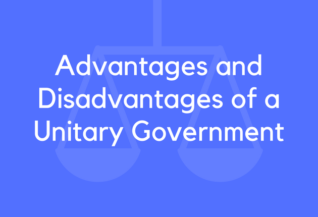 17 Advantages And Disadvantages Of A Unitary Government Brandongaille Com