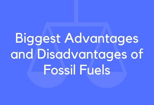 17 Biggest Advantages and Disadvantages of Fossil Fuels 