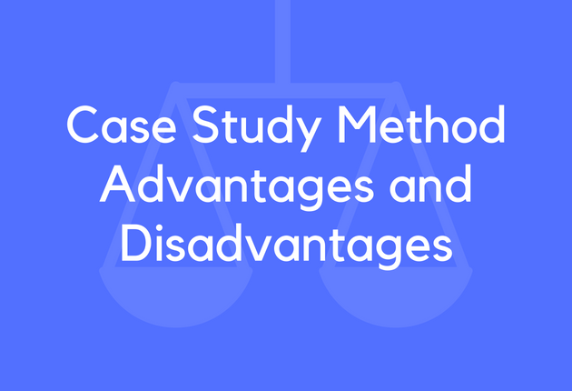 not an advantage of the case study method