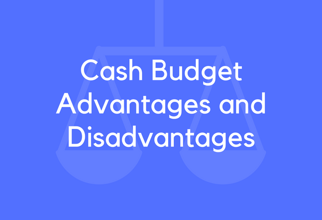 Cash Budget Advantages and Disadvantages