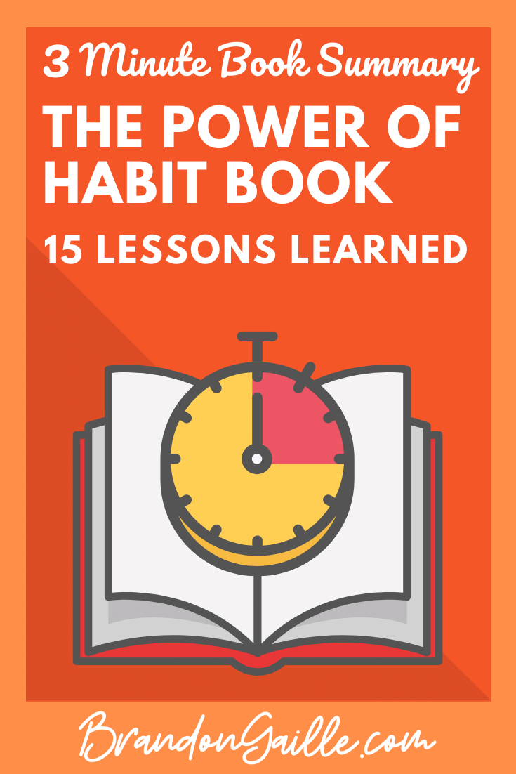 book summary power of habit